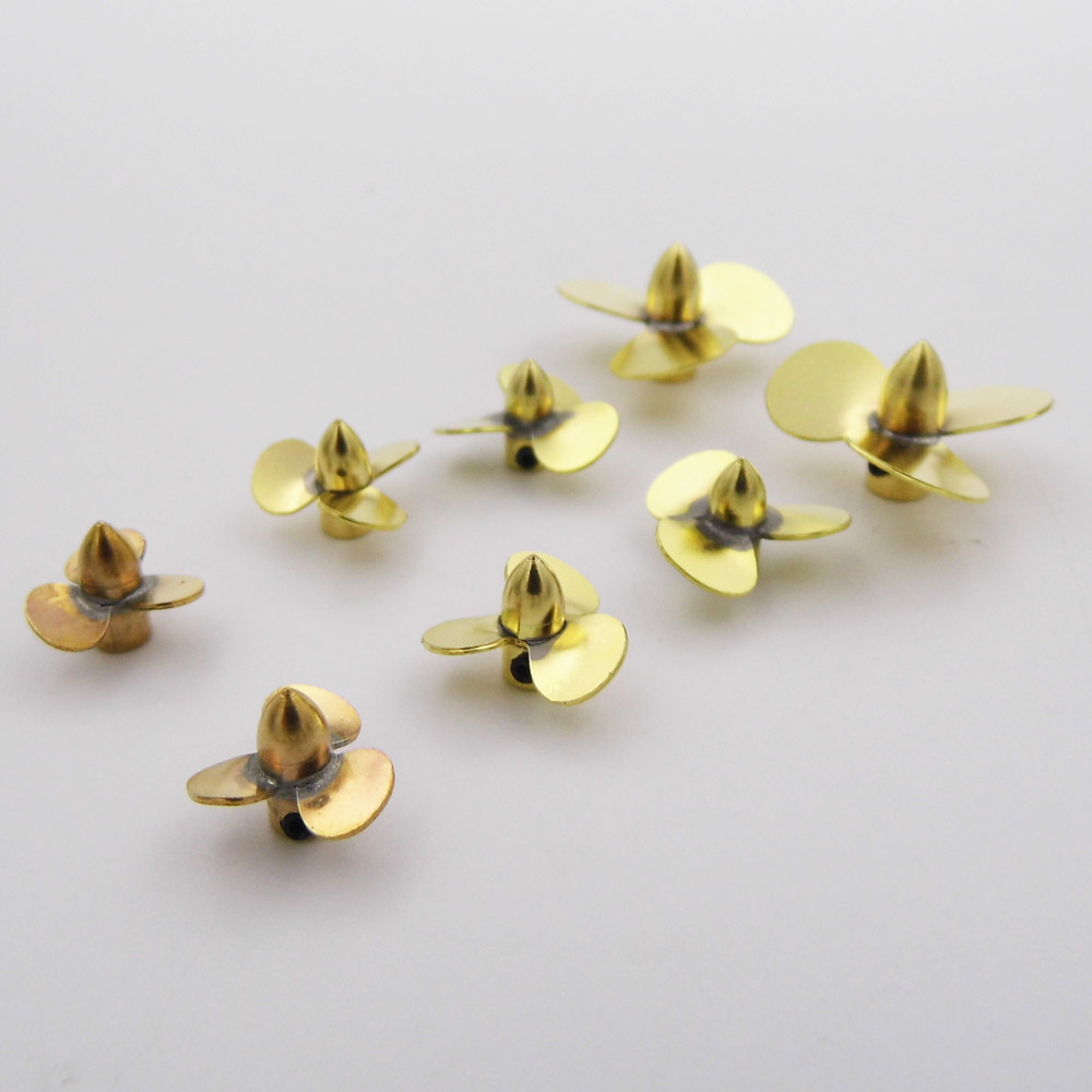 Rc Boat Metal Propeller Copper 3 Blade - 1PC 12mm 14mm 16mm 20mm 23mm