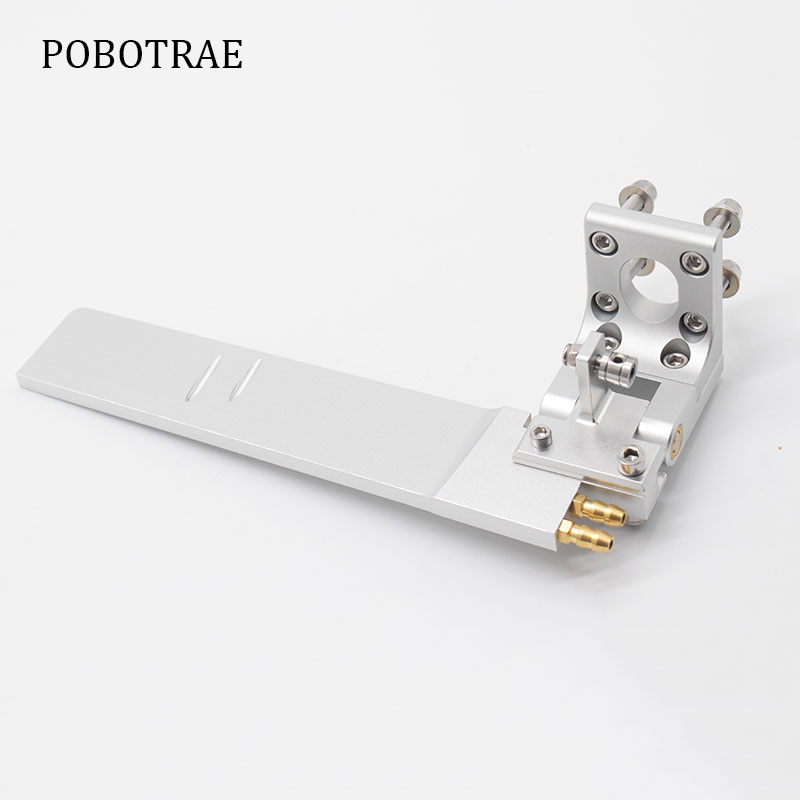 Rc Boat Rudder Aluminum Water Pickup - Hochwertiges CNC-Aluminiumlegierungs-Ruder 68 x 160 mm/68