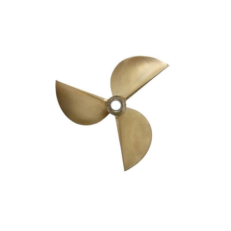 Rc Boat Metal Propeller Copper 3 Blade - RC-Boot CNC-Kupferpropeller 3-Blatt 67mm 69mm 6,35mm