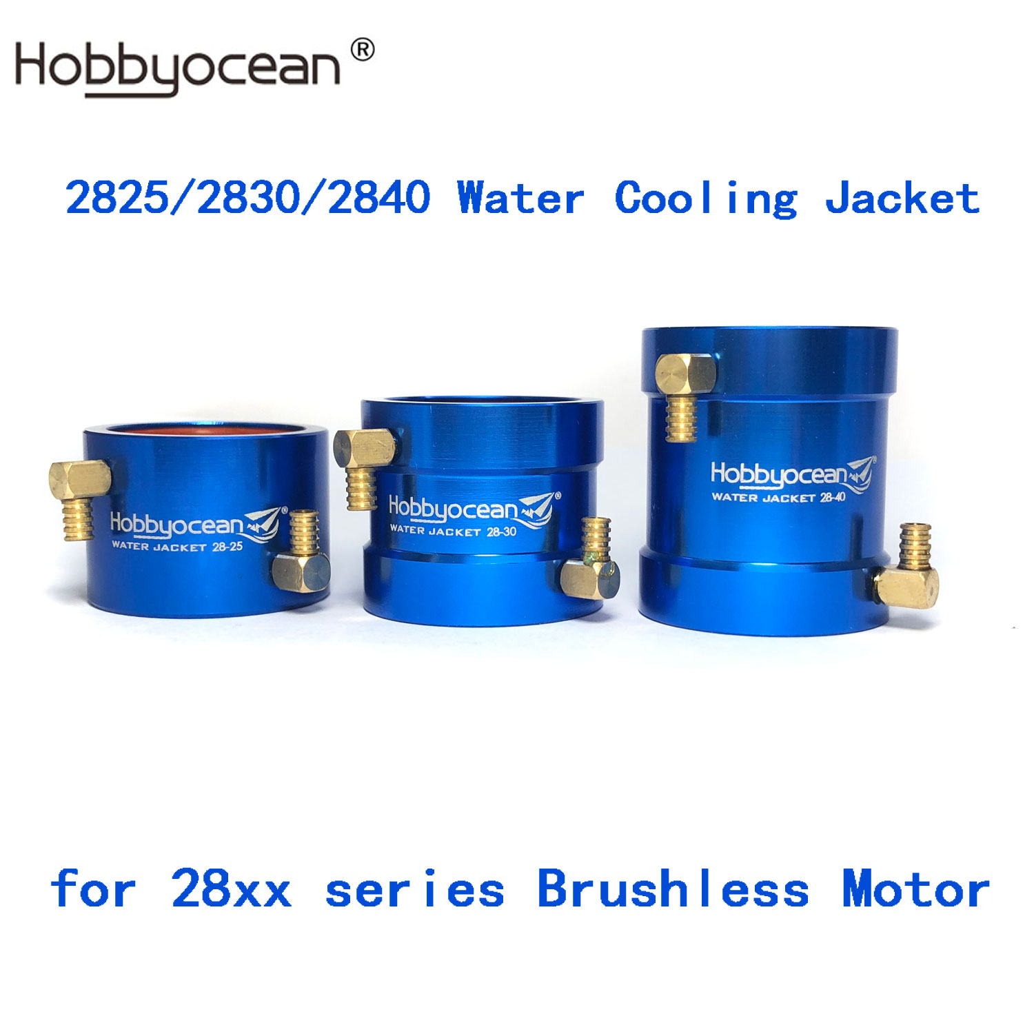 Rc Boat Water Cooling Jacket Motor - Hobbyocean 2425 2825 2830 2840 3640