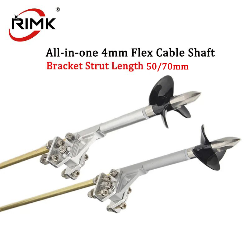 Rc Boat Flex Shaft Drive Cable 4Mm - All-in-one 4mm Flex Kabel Welle Links/Rechts