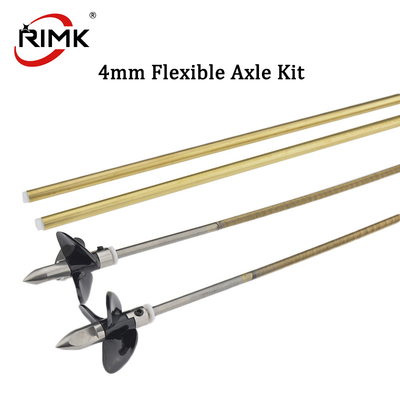 Rc Boat Flex Shaft Drive Cable 4Mm - RC-Elektroboot-Wellen-Kit, 4 mm flexible Achse +