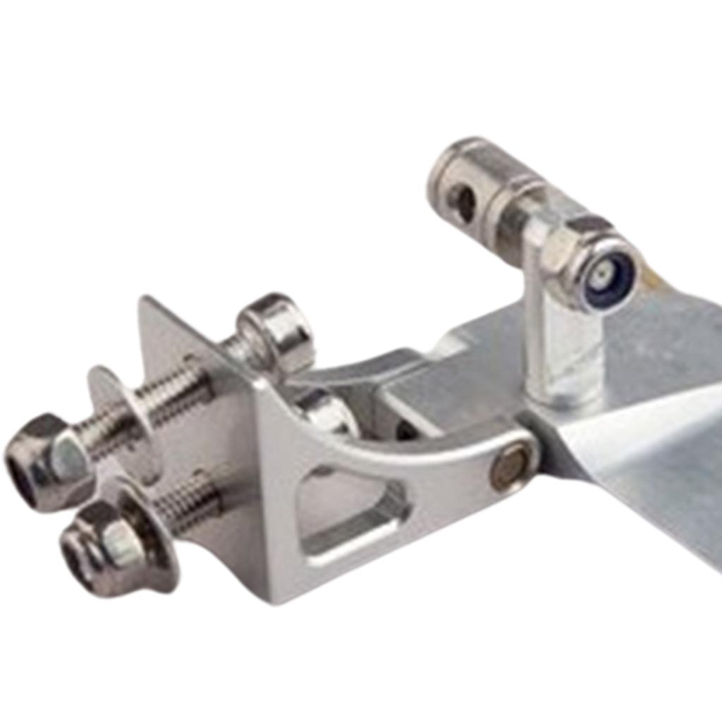 Rc Boat Rudder Aluminum Water Pickup - RC-Boot-Ruder aus Aluminiumlegierung, Wasserabsorbierendes Ruder, 52