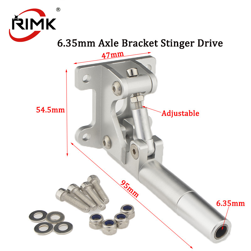 Rc Boat Flex Shaft Drive Cable 4Mm - RC Boot 6,35 mm Achse/Wellenhalterung Stinger