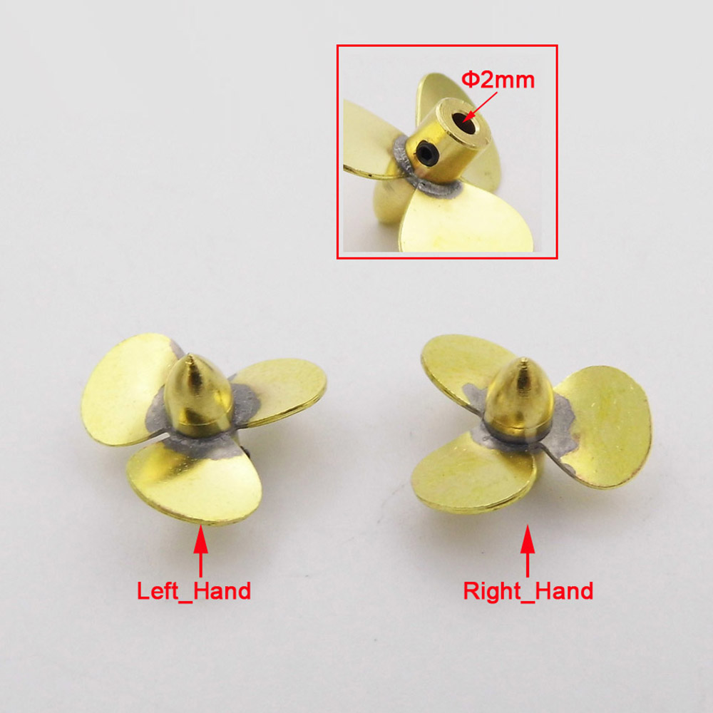 1PC 12mm 14mm 16mm 20mm 23mm K – Rc Boat Metal Propeller Copper 3 Blade Bewertung und Preis
