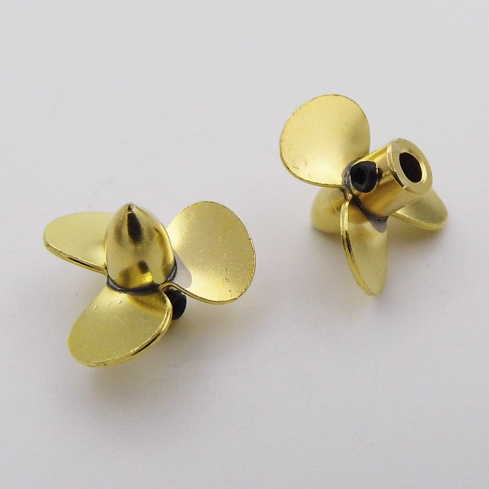 1PC 12mm 14mm 16mm 20mm 23mm K – Rc Boat Metal Propeller Copper 3 Blade Bewertung und Preis