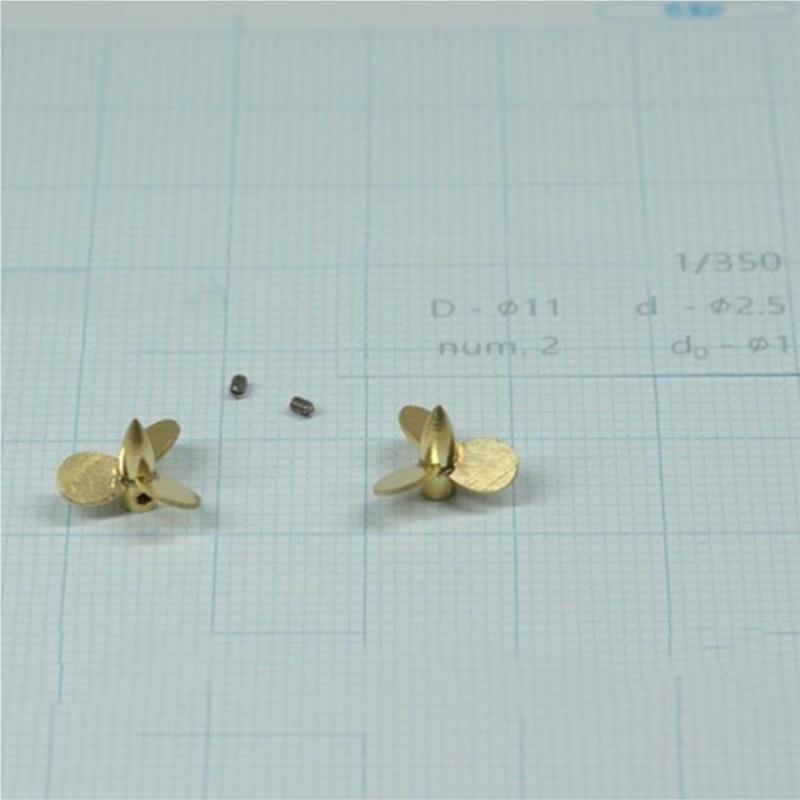 11mm 3-Blatt-Kupferpropeller-S – Rc Boat Metal Propeller Copper 3 Blade Bewertung und Preis