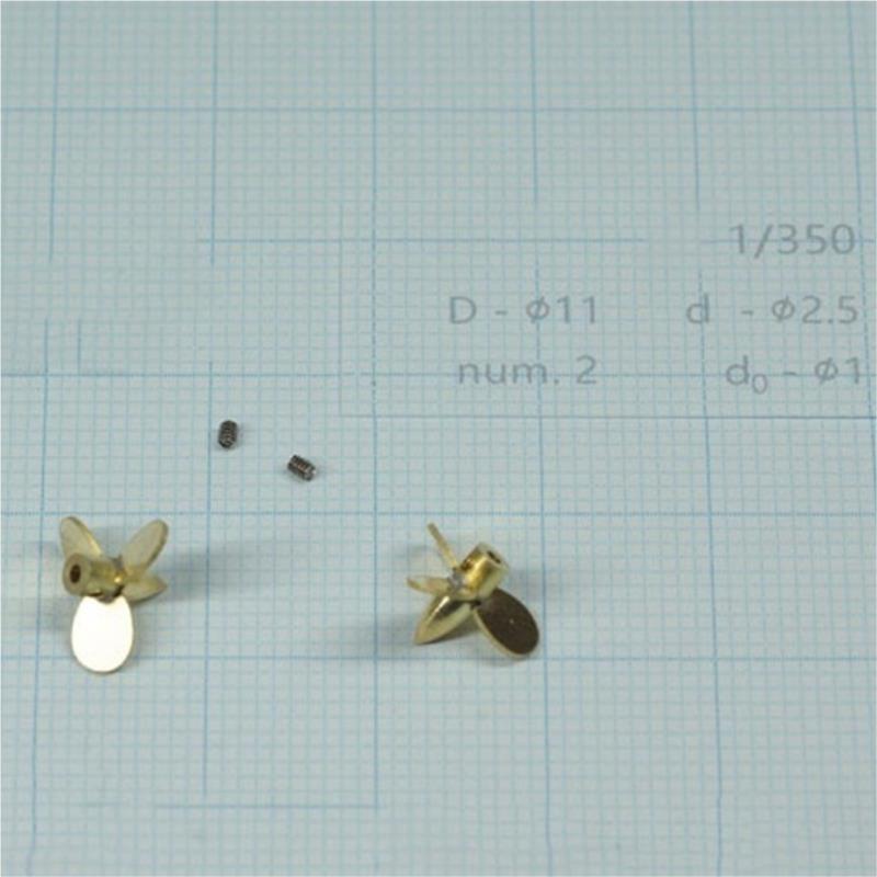11mm 3-Blatt-Kupferpropeller-S – Rc Boat Metal Propeller Copper 3 Blade Bewertung und Preis