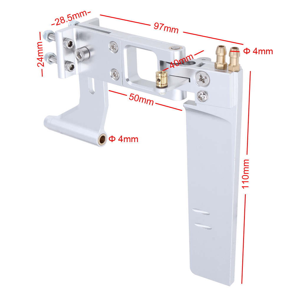 HobbyPark Upgrade RC-Boot-Rude – Rc Boat Rudder Aluminum Water Pickup Bewertung und Preis