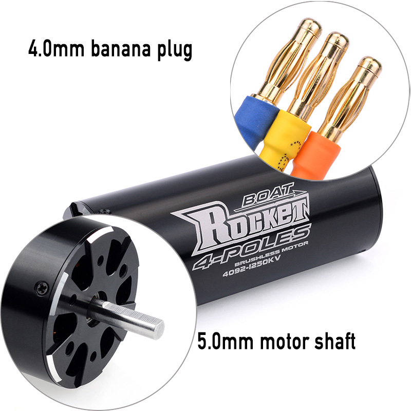 ÜBERTREFFEN HOBBY Rakete 4074  – Rc Boat Water Cooling Jacket Motor Bewertung und Preis