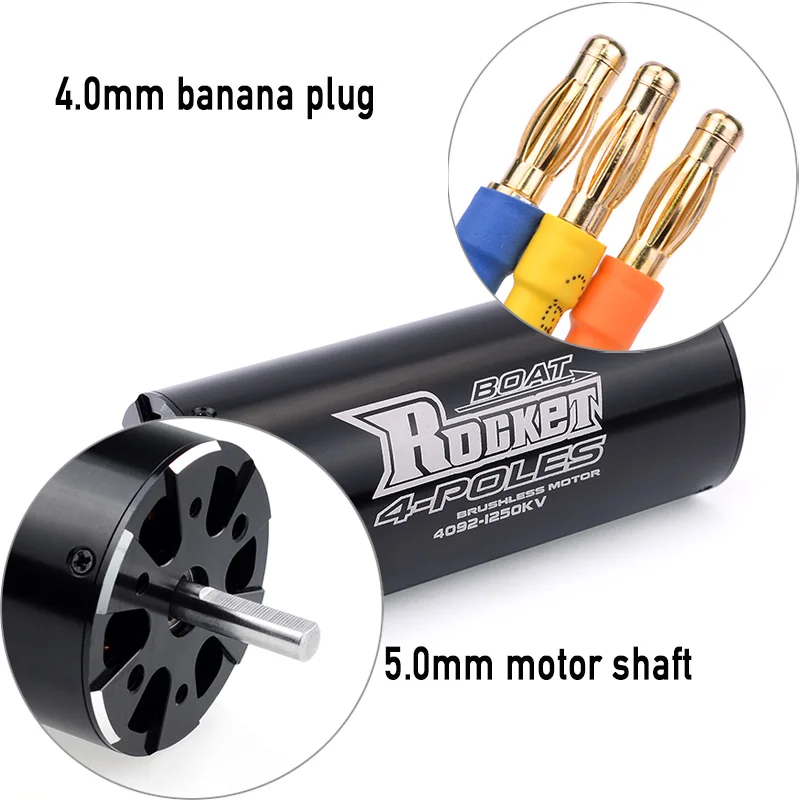 UniFlyRocket-RC 4074 4082 4092 – Rc Boat Water Cooling Jacket Motor Bewertung und Preis