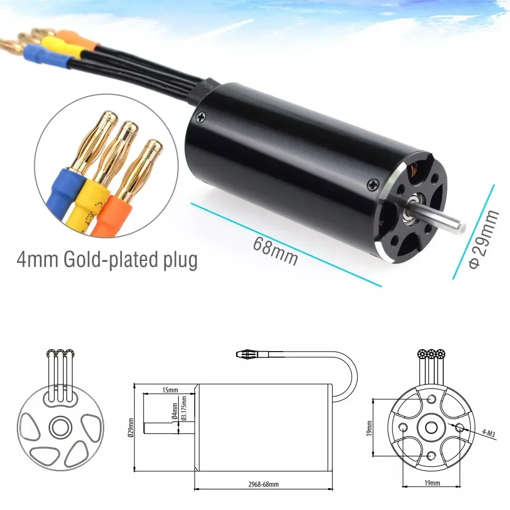 Surpass Hobby Rocket 2948 2958 – Rc Boat Water Cooling Jacket Motor Bewertung und Preis