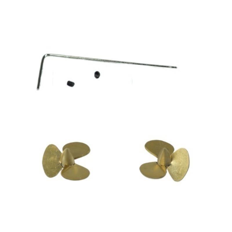 12,4mm 3-Blatt-Kupferpropeller – Rc Boat Metal Propeller Copper 3 Blade Bewertung und Preis