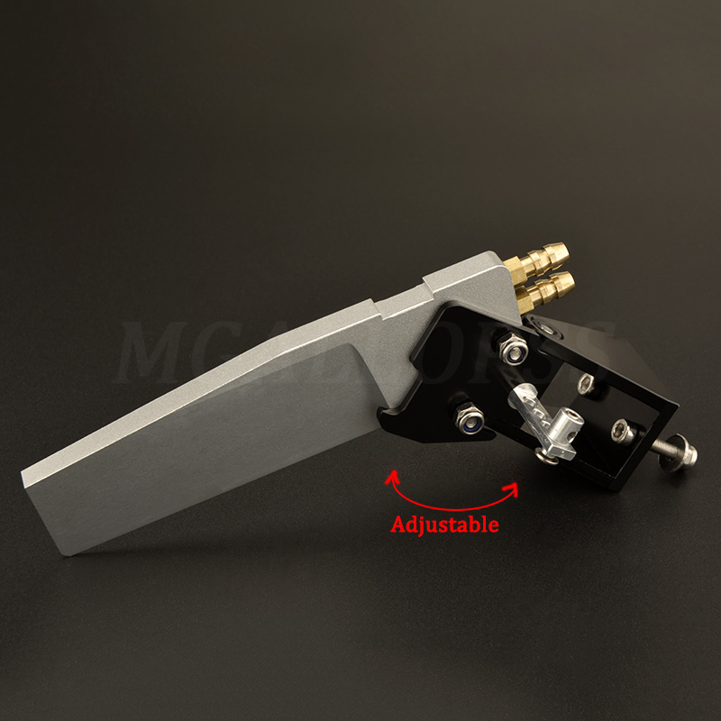 1pc Aluminium 53x96mm Doppel e – Rc Boat Rudder Aluminum Water Pickup Bewertung und Preis