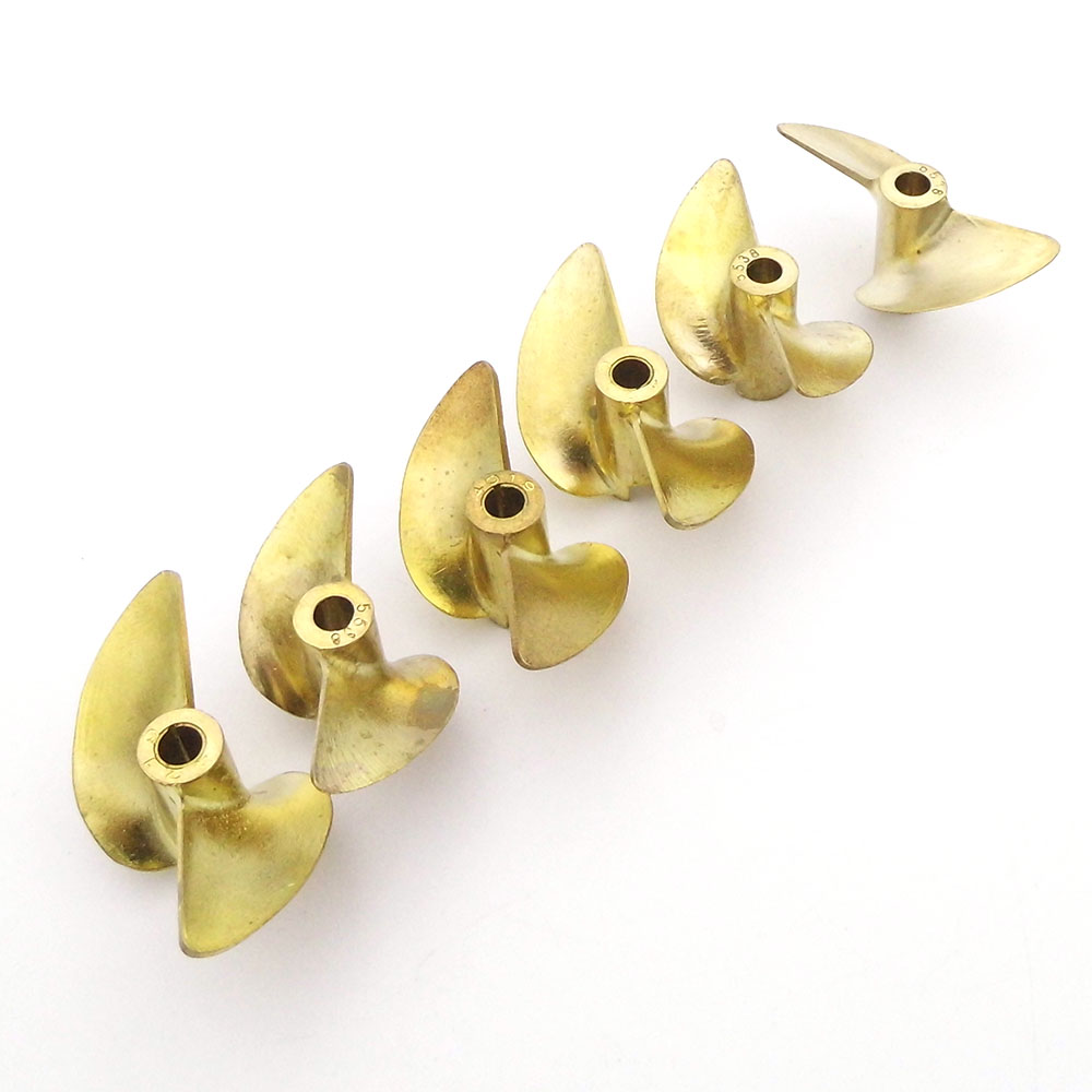 1PC 2-blätter Kupfer RC Boot P – Rc Boat Metal Propeller Copper 3 Blade Bewertung und Preis