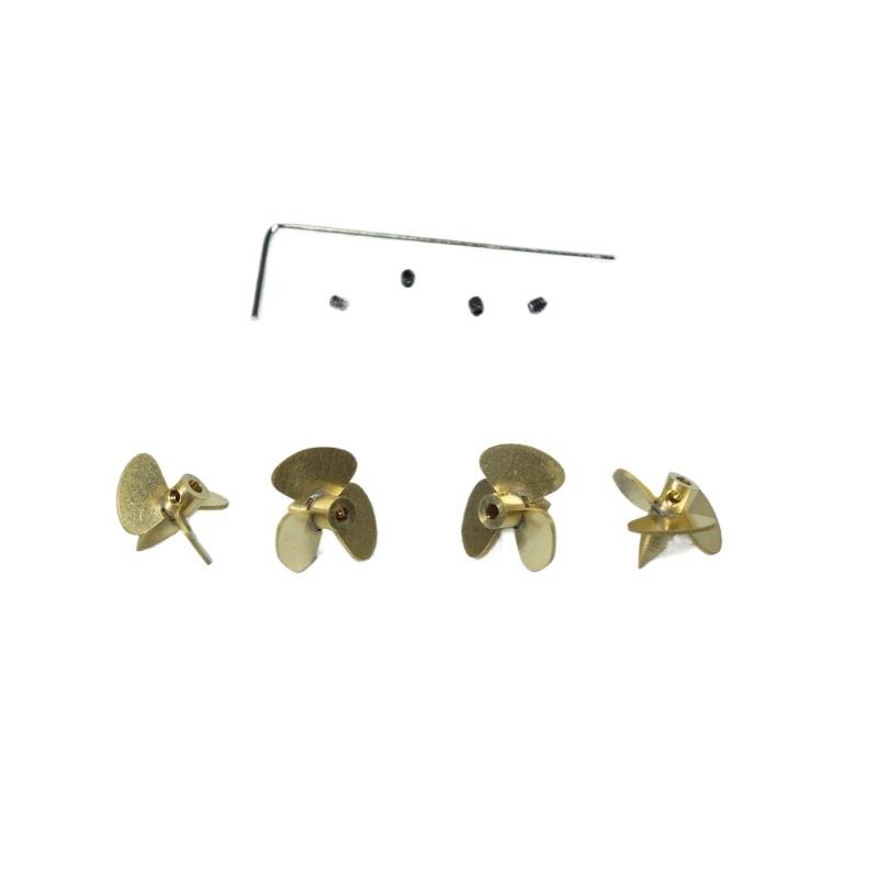 12,4mm 3-Blatt-Kupferpropeller – Rc Boat Metal Propeller Copper 3 Blade Bewertung und Preis