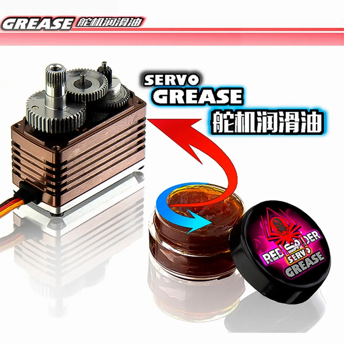 Servo-Getriebe Geräuschreduzie – Marine Grease Waterproof Rc Boat Bewertung und Preis