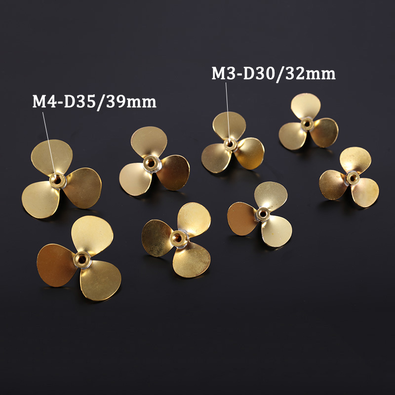 1pc Kupfer 3-Blatt Propeller Φ – Rc Boat Metal Propeller Copper 3 Blade Bewertung und Preis