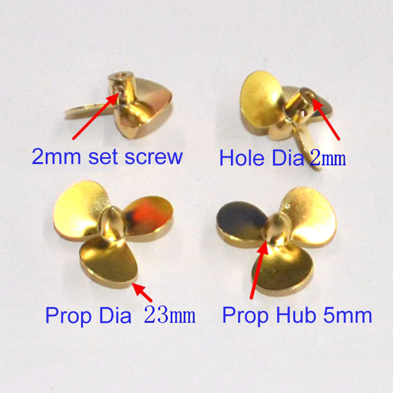 23mm Kupfer 3-klingen Propelle – Rc Boat Metal Propeller Copper 3 Blade Bewertung und Preis