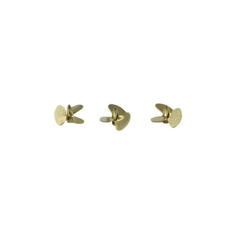 11mm 3-Blatt-Kupferpropeller-S – Rc Boat Metal Propeller Copper 3 Blade Bewertung und Preis