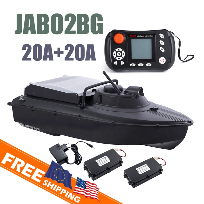 Deutsch Lagerung JABO2BG 20A*2 – Rc Bait Boat Gps Autopilot Fish Finder Bewertung und Preis