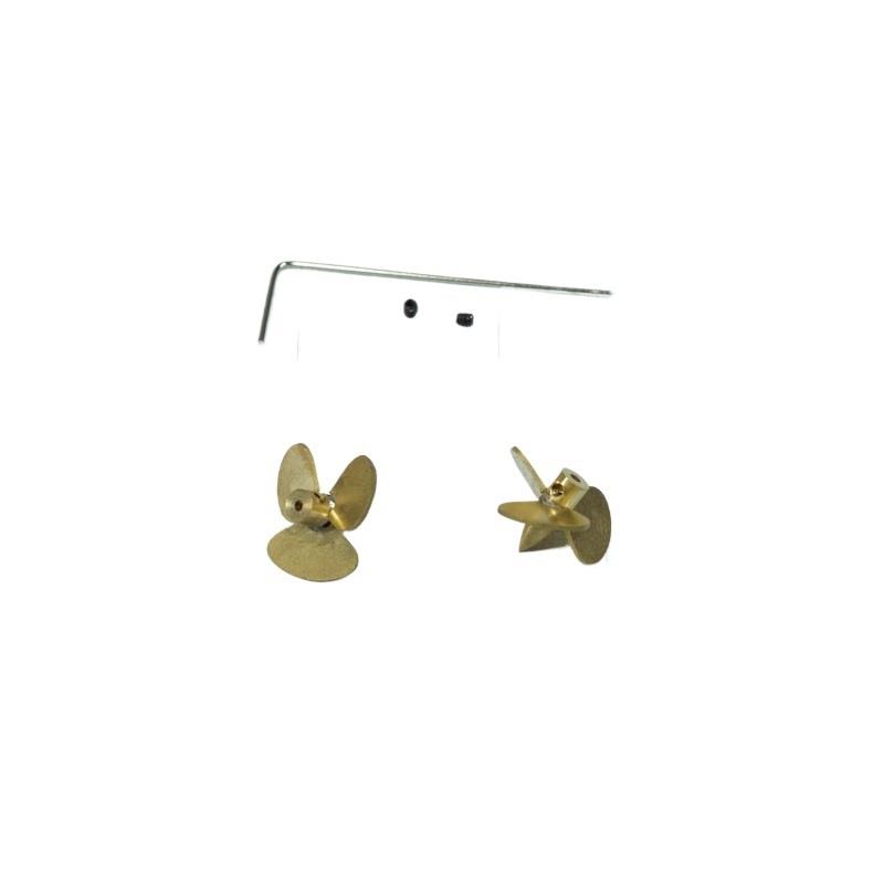 13,5mm 3-Blatt-Kupferpropeller – Rc Boat Metal Propeller Copper 3 Blade Bewertung und Preis