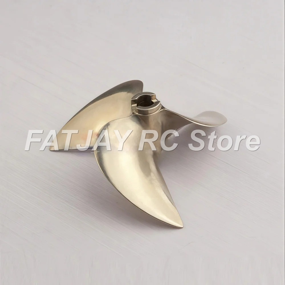 FATJAY 6,35mm Schaft RC-Propel – Rc Boat Metal Propeller Copper 3 Blade Bewertung und Preis