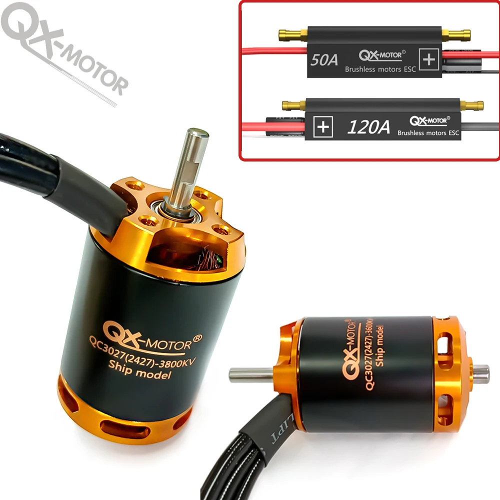 UniFlyQX-MOTOR QC3027 Wasserdi – Brushless Esc Waterproof 120A Marine Bewertung und Preis