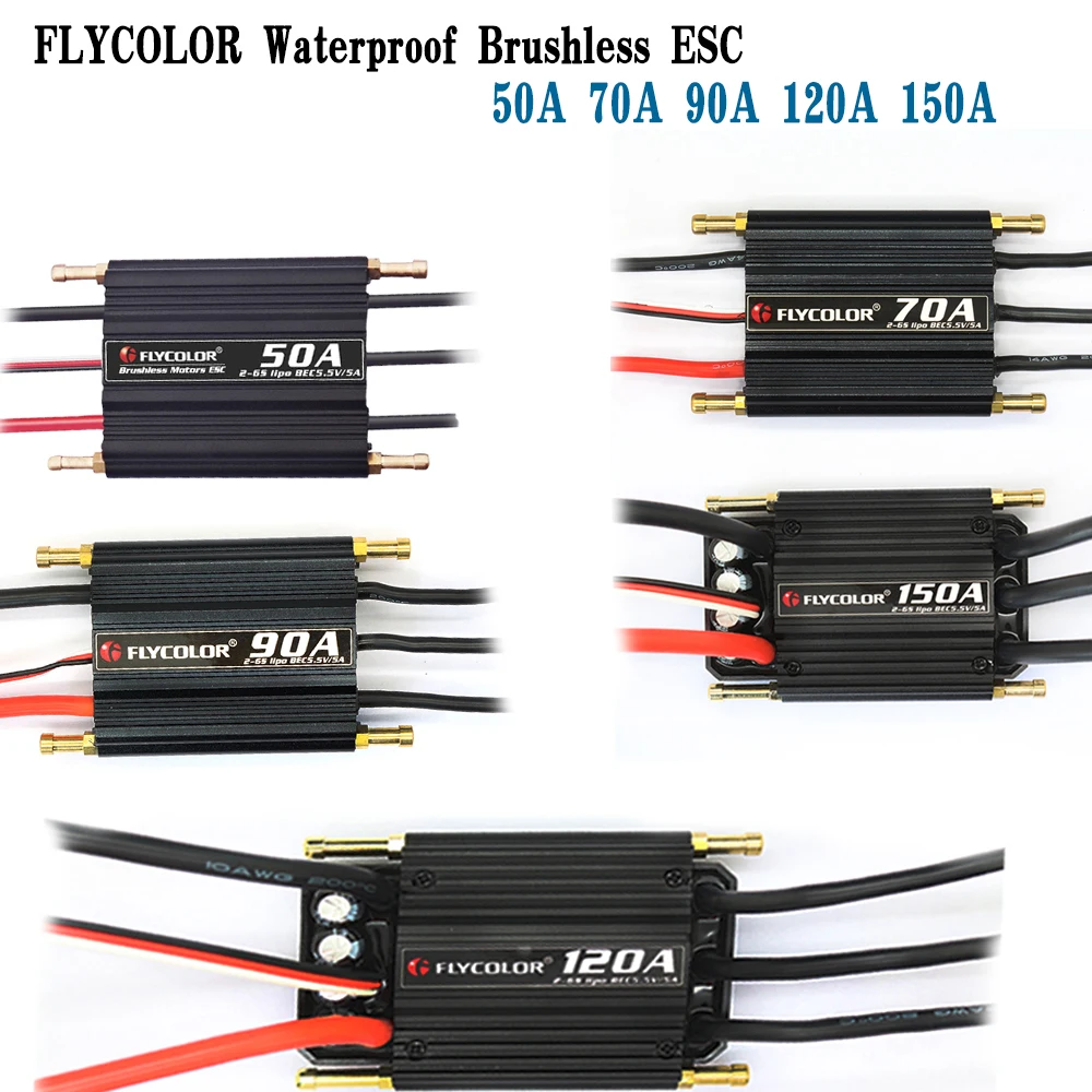 UniFlyQX-MOTOR QC3027 Wasserdi – Brushless Esc Waterproof 120A Marine Bewertung und Preis