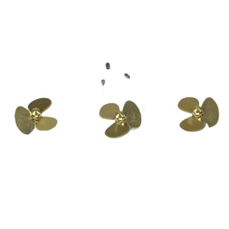 10,5mm 3-Blatt-Kupferpropeller – Rc Boat Metal Propeller Copper 3 Blade Bewertung und Preis