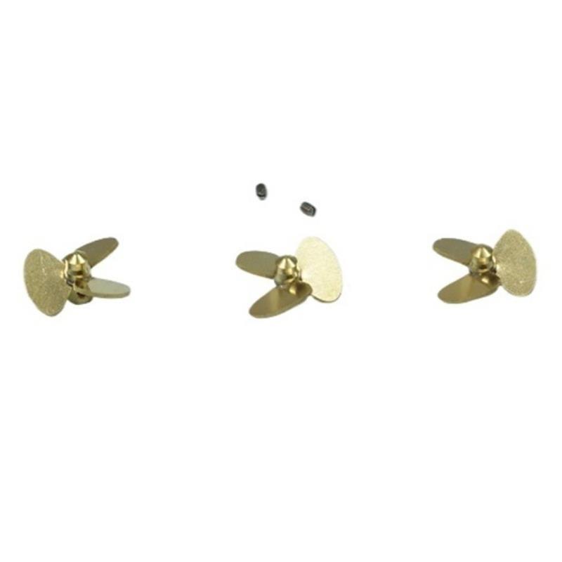 10,5mm 3-Blatt-Kupferpropeller – Rc Boat Metal Propeller Copper 3 Blade Bewertung und Preis