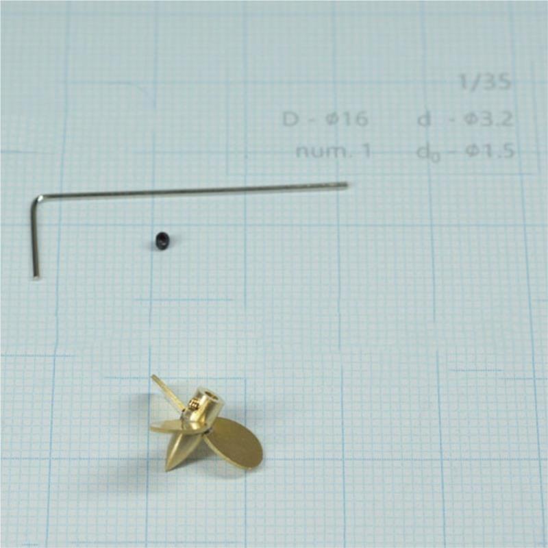 16mm 3-Blatt-Kupferpropeller f – Rc Boat Metal Propeller Copper 3 Blade Bewertung und Preis